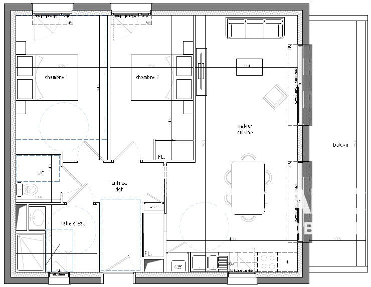 Neuf Appartement à Guipavas 3 pièces