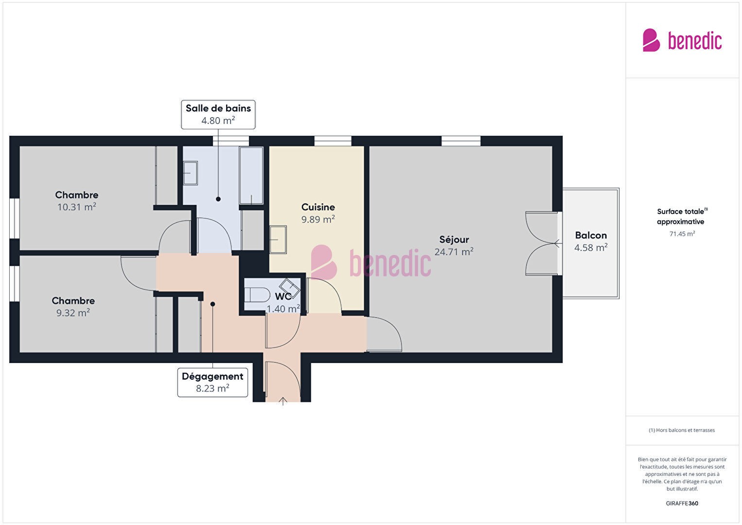 Vente Appartement à Metz 3 pièces