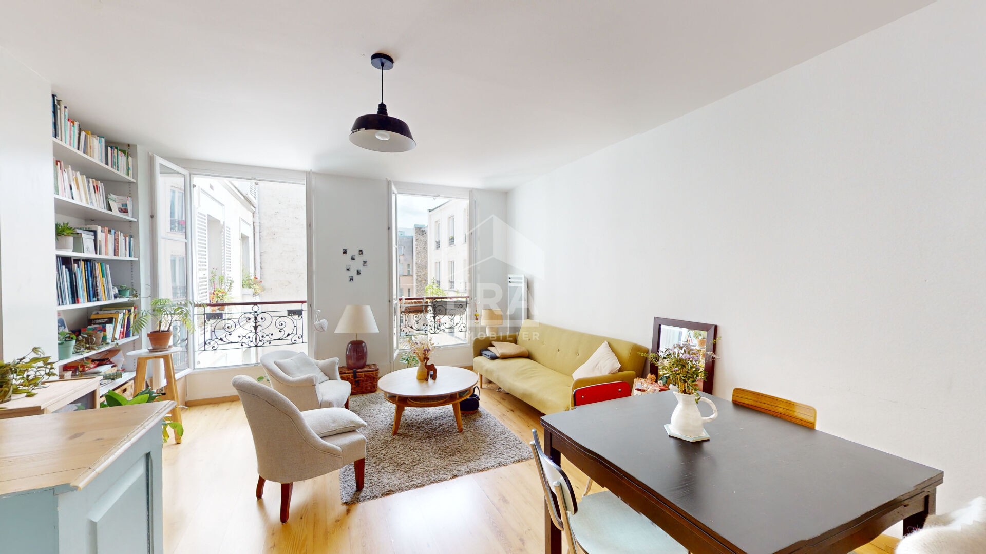 Vente Appartement à Paris Buttes-Chaumont 19e arrondissement 3 pièces