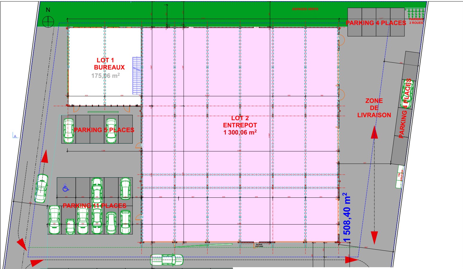 Location Garage / Parking à Baie-Mahault 0 pièce