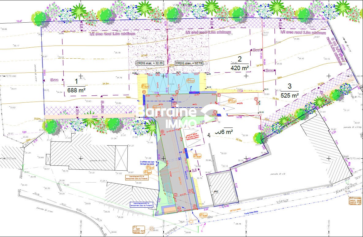 Vente Terrain à Brest 0 pièce