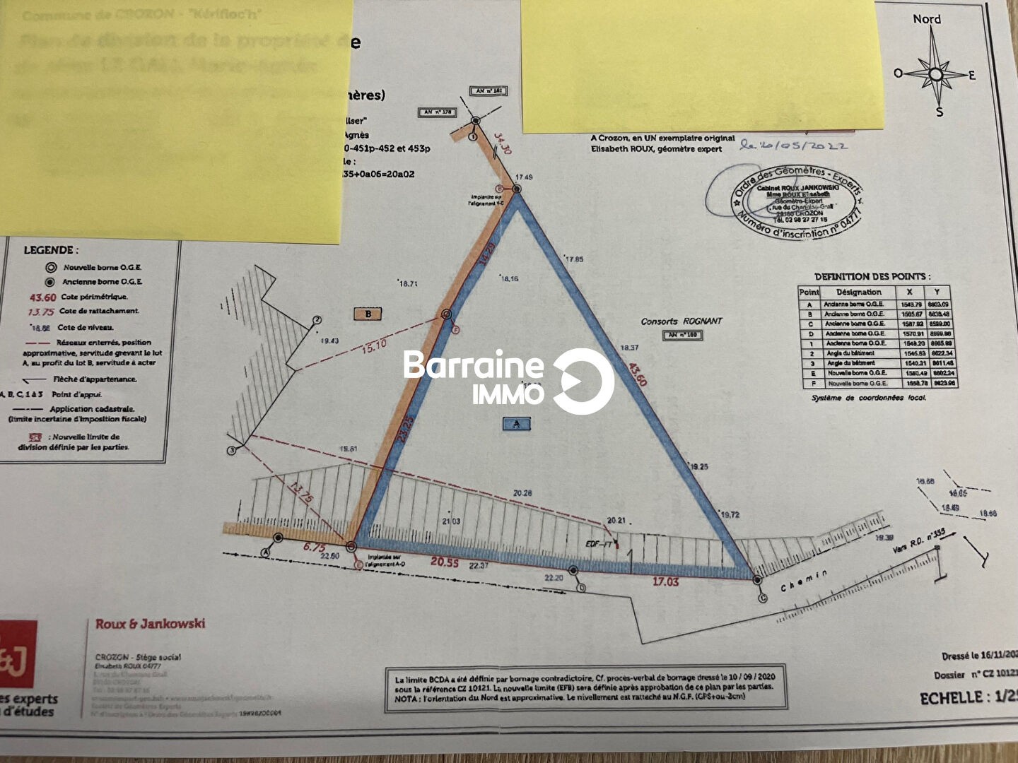 Vente Terrain à Crozon 0 pièce