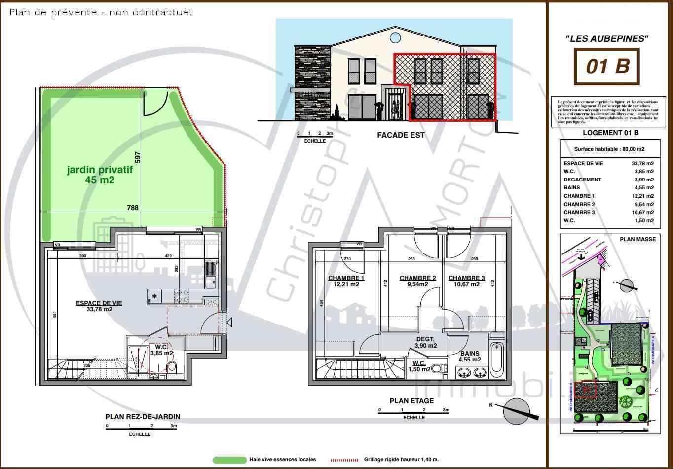 Neuf Maison à Francheville 4 pièces