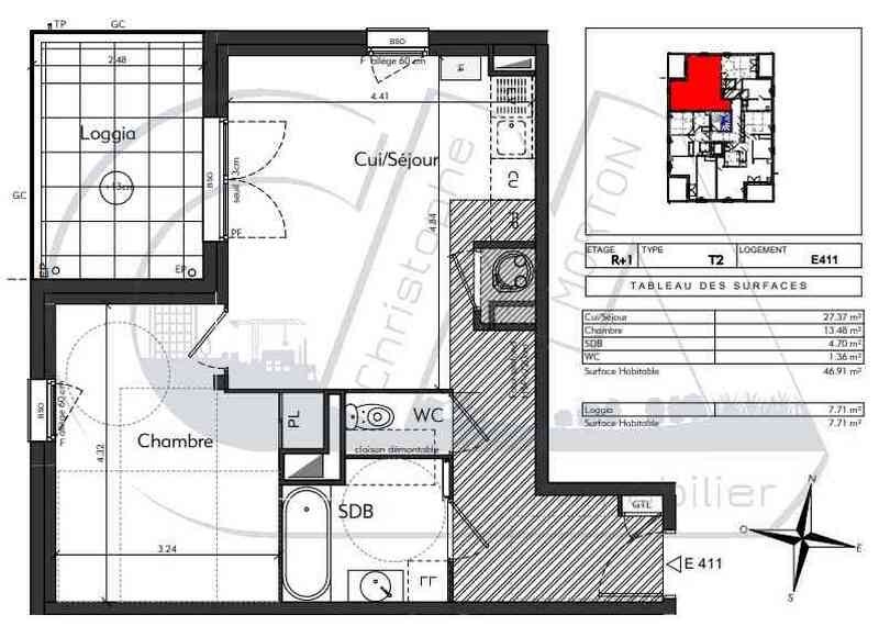 Neuf Appartement à Craponne 2 pièces