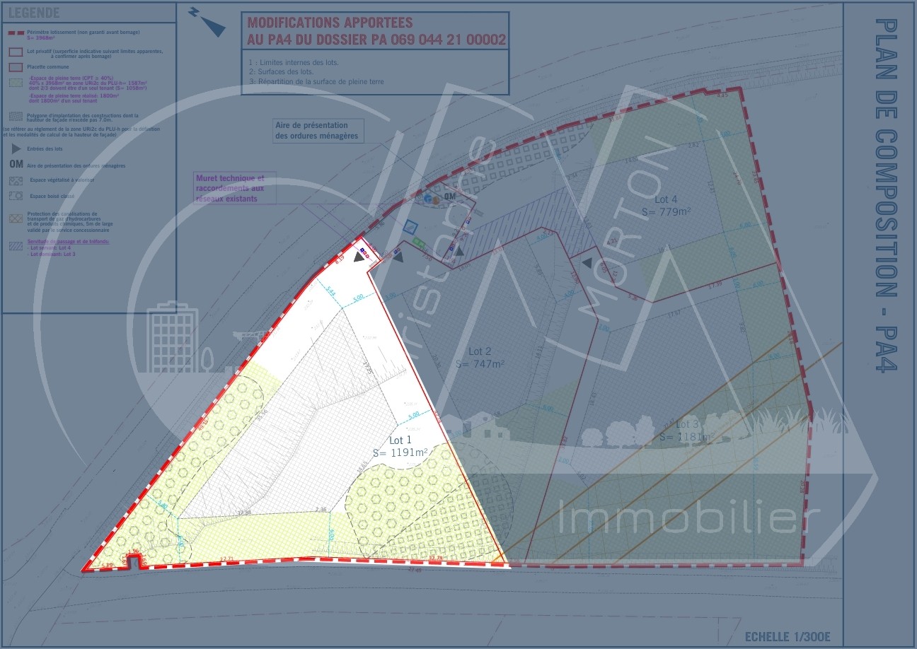 Vente Terrain à Charbonnières-les-Bains 0 pièce