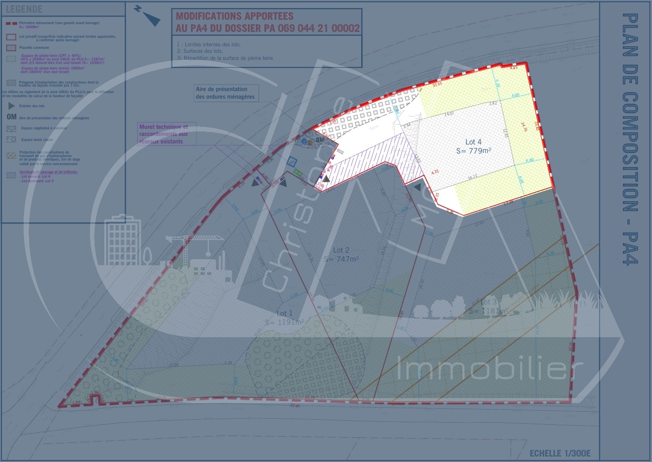 Vente Terrain à Charbonnières-les-Bains 0 pièce