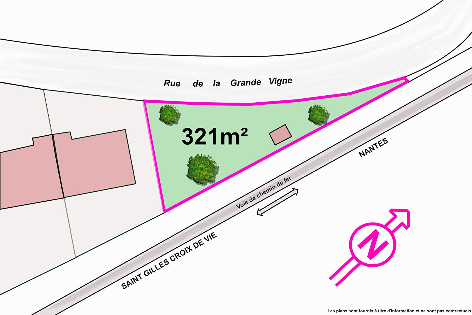 Vente Terrain à Saint-Hilaire-de-Riez 0 pièce