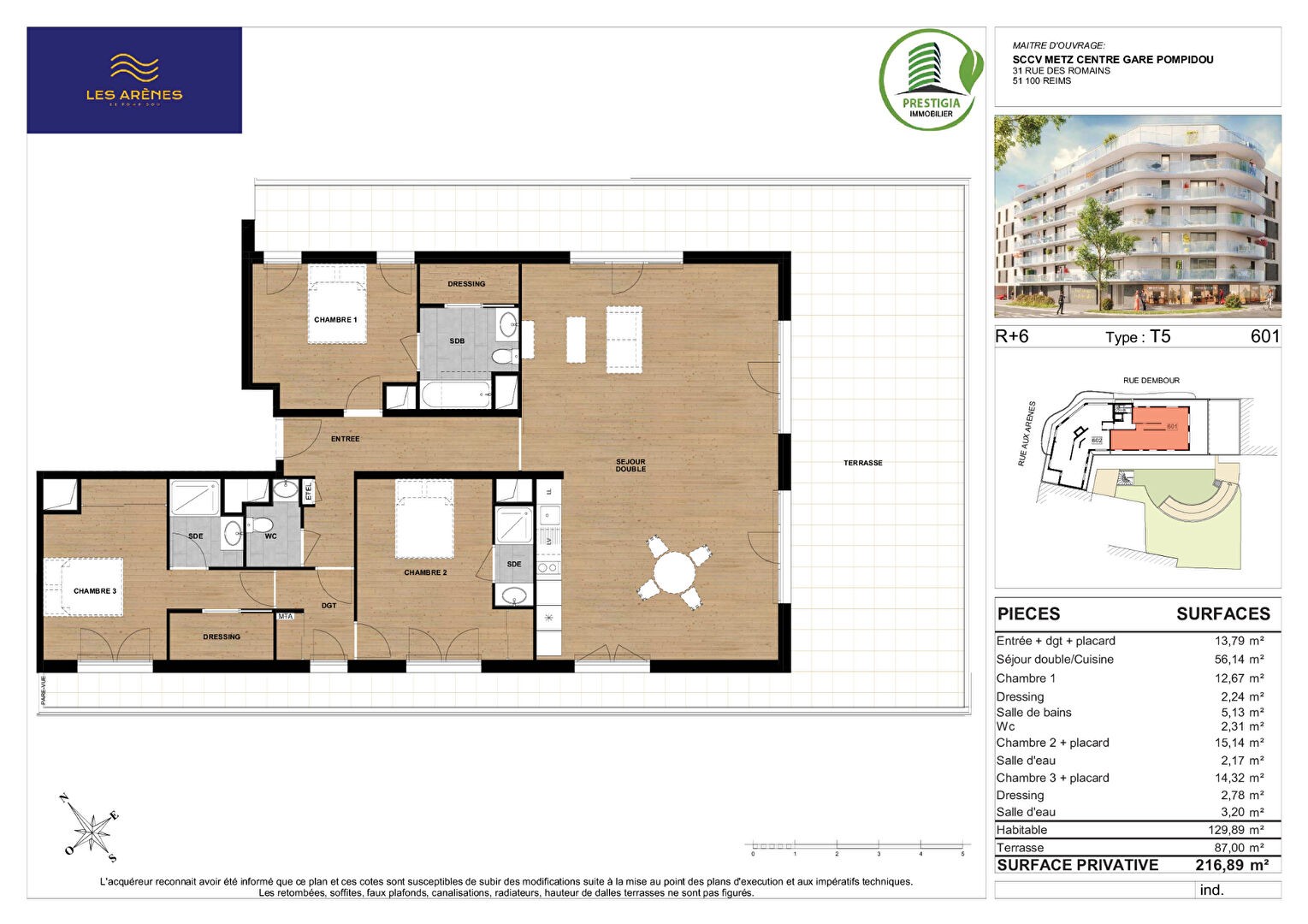 Vente Appartement à Metz 5 pièces