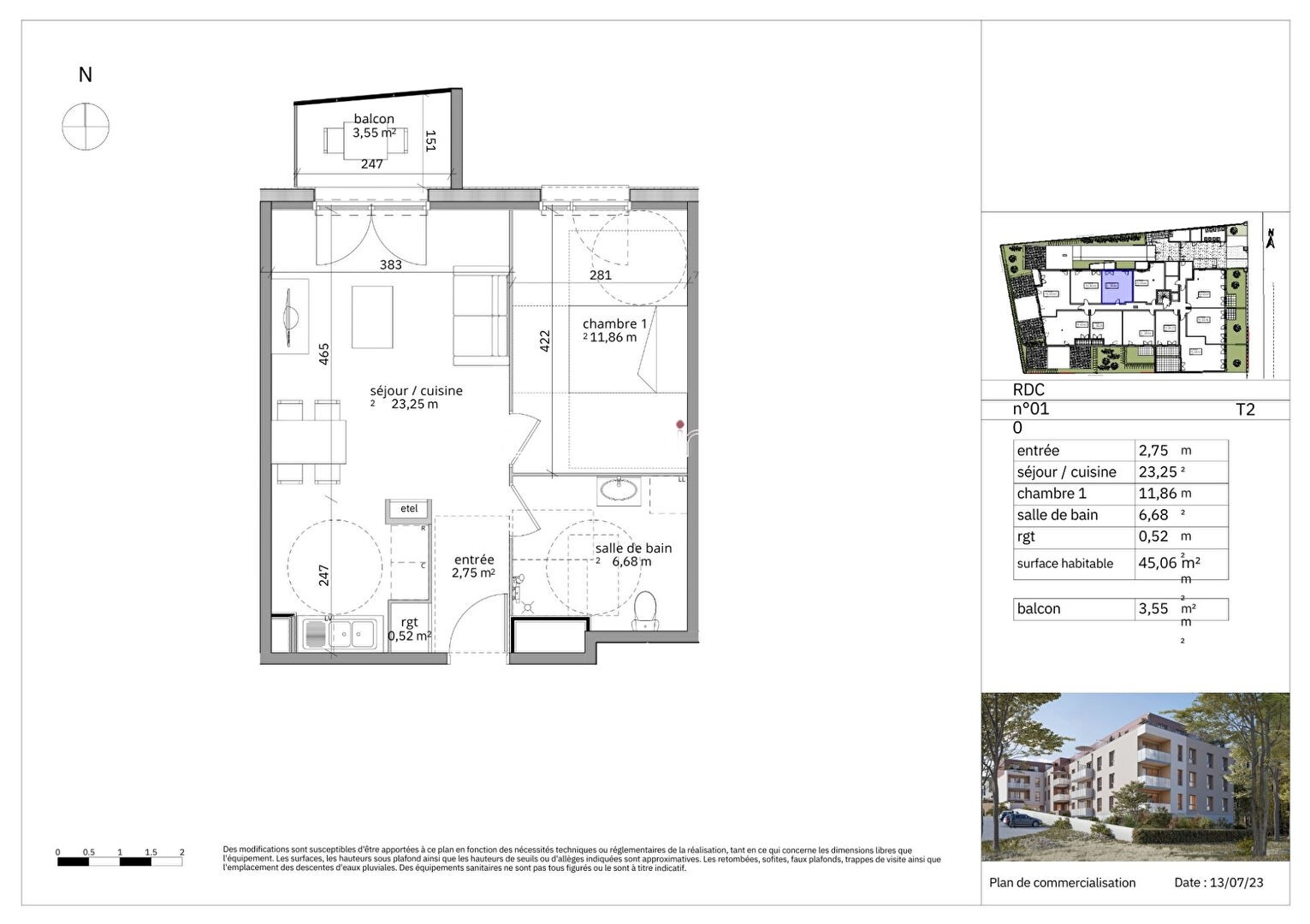 Vente Appartement à Déville-lès-Rouen 2 pièces