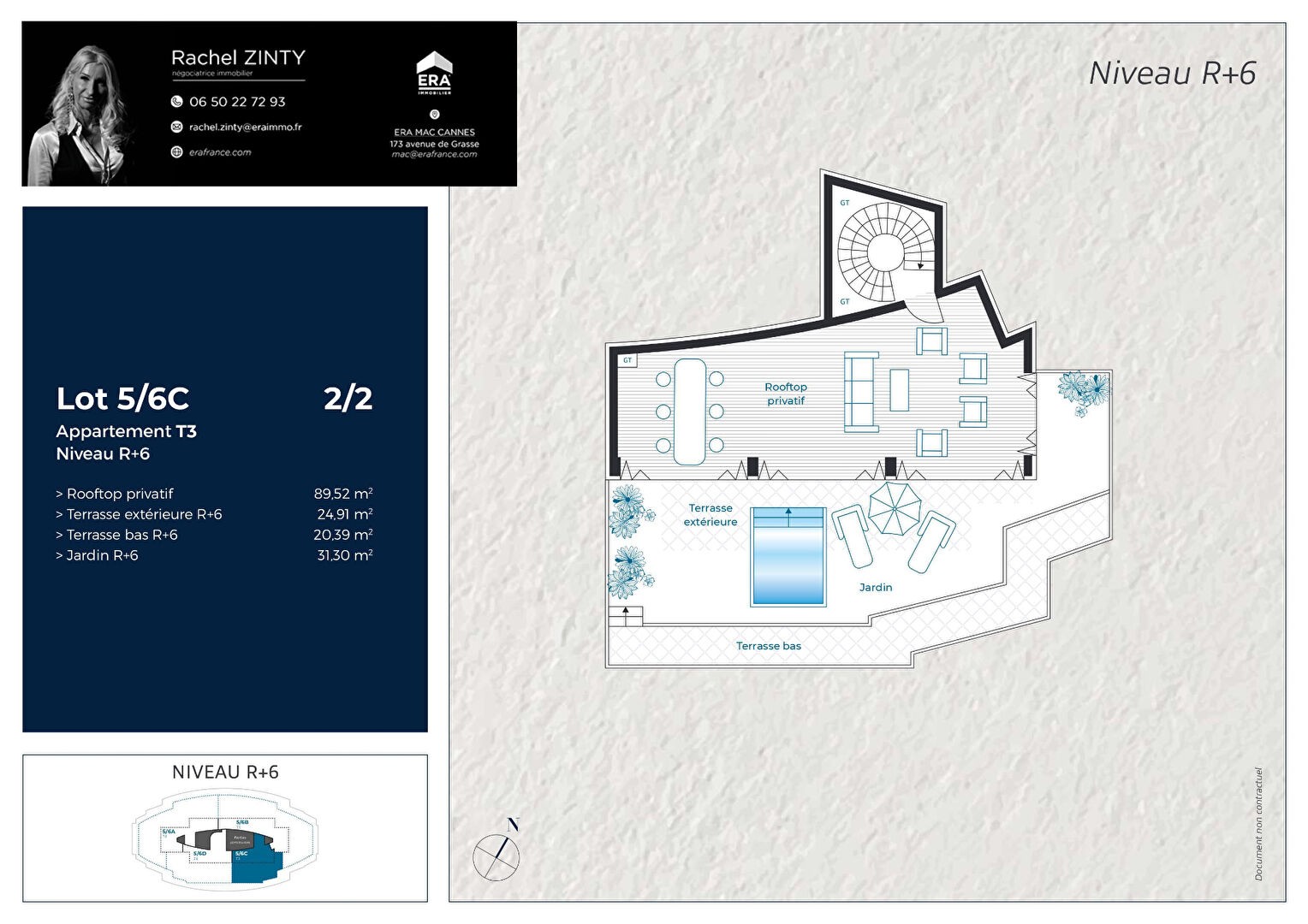 Vente Appartement à Cannes 3 pièces