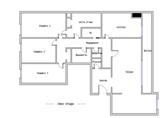 Vente Appartement à Châtillon 5 pièces