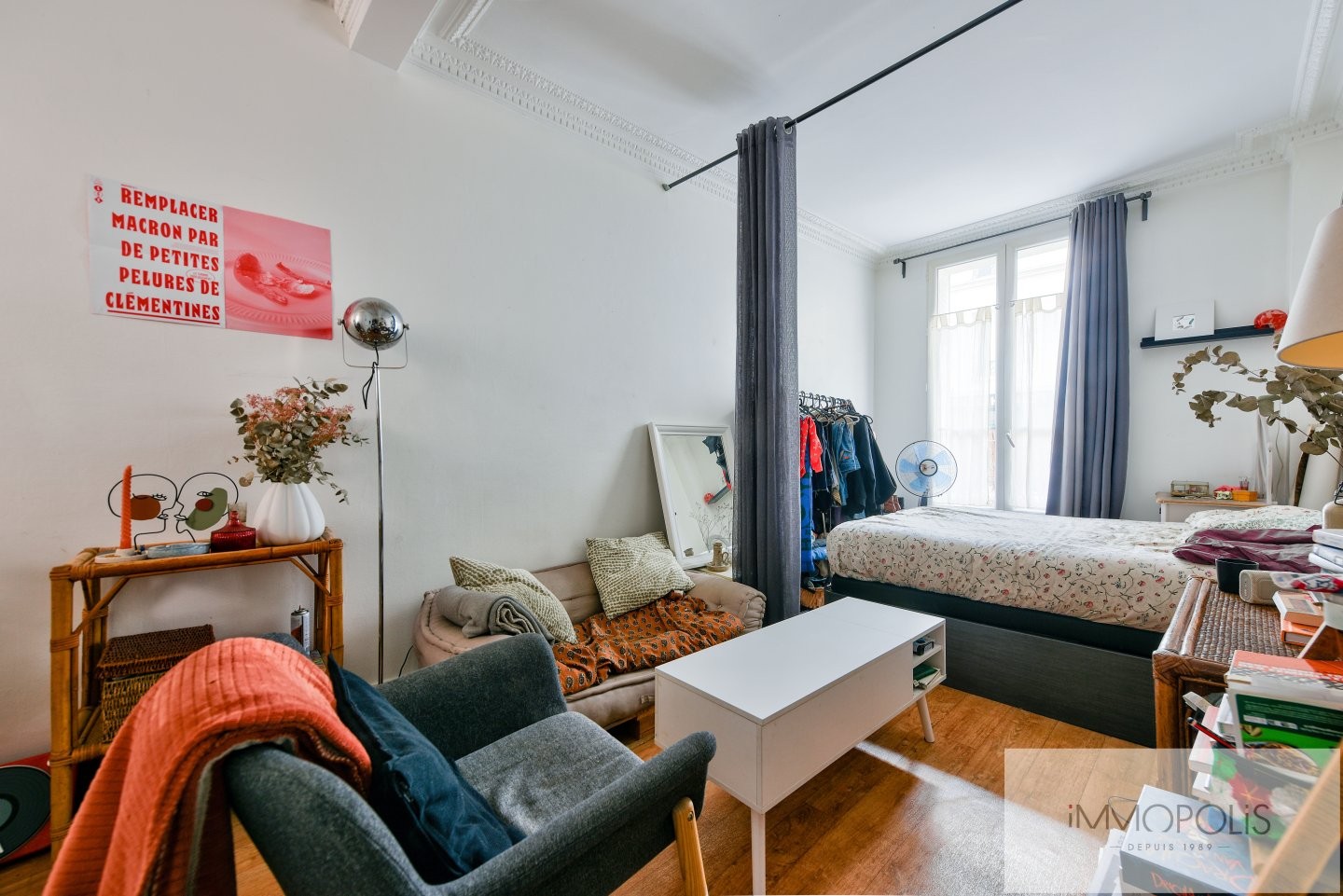 Vente Appartement à Paris Butte-Montmartre 18e arrondissement 1 pièce