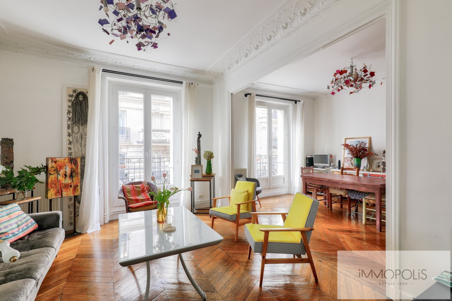 Vente Appartement à Paris Butte-Montmartre 18e arrondissement 4 pièces