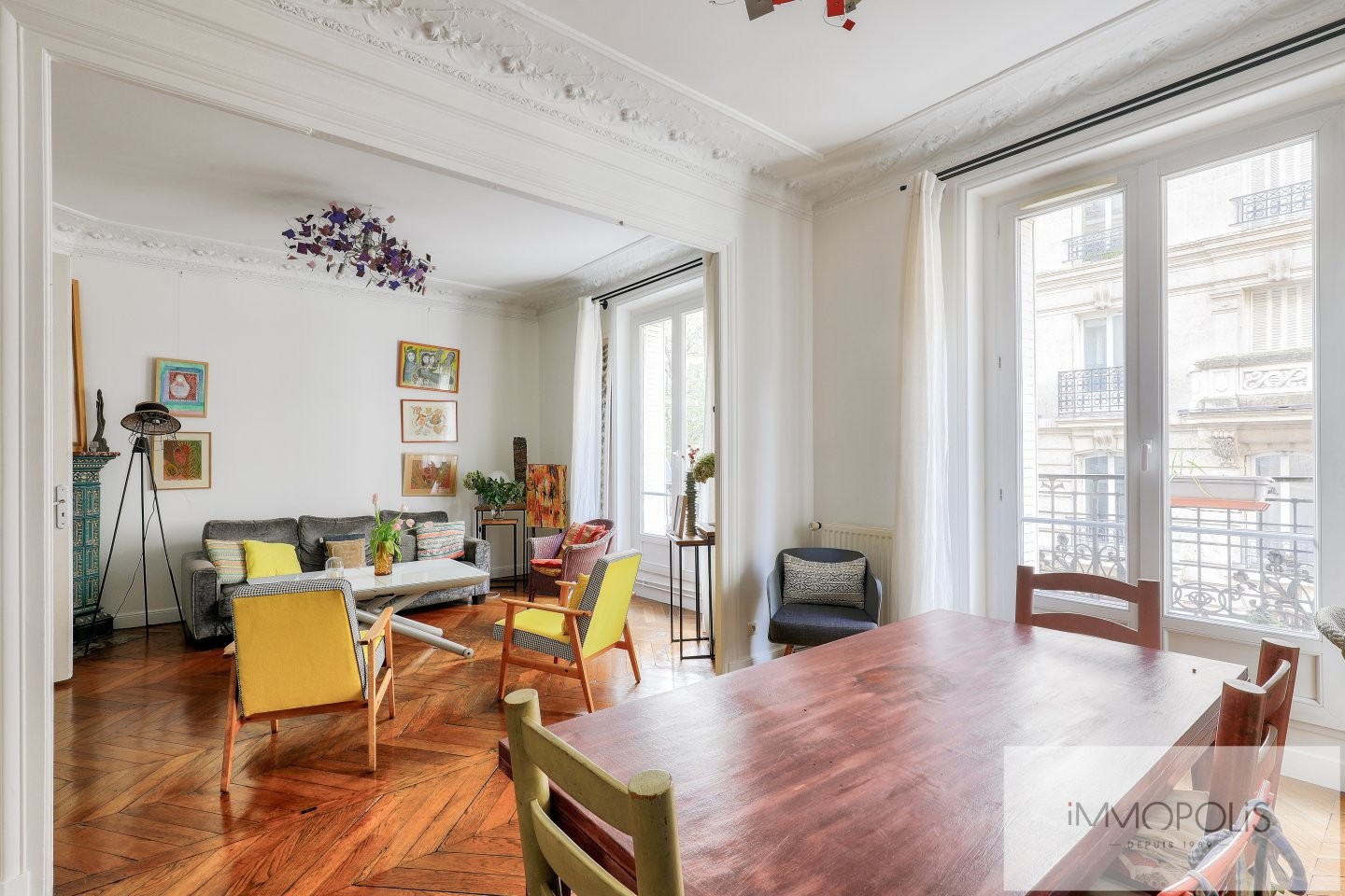 Vente Appartement à Paris Butte-Montmartre 18e arrondissement 4 pièces