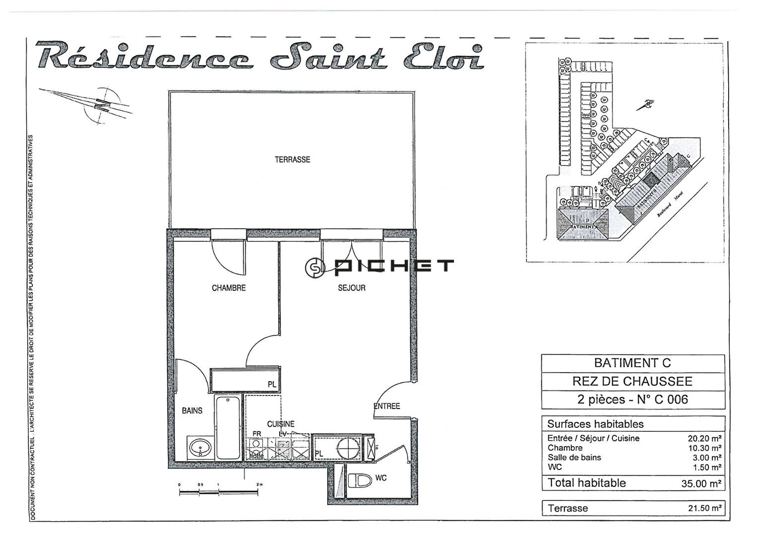 Vente Appartement à Poitiers 2 pièces