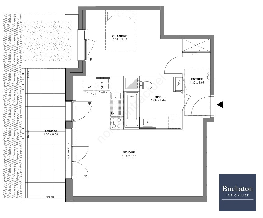 Vente Appartement à Bons-en-Chablais 2 pièces