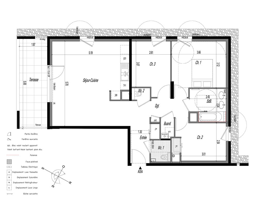 Vente Appartement à Gex 4 pièces