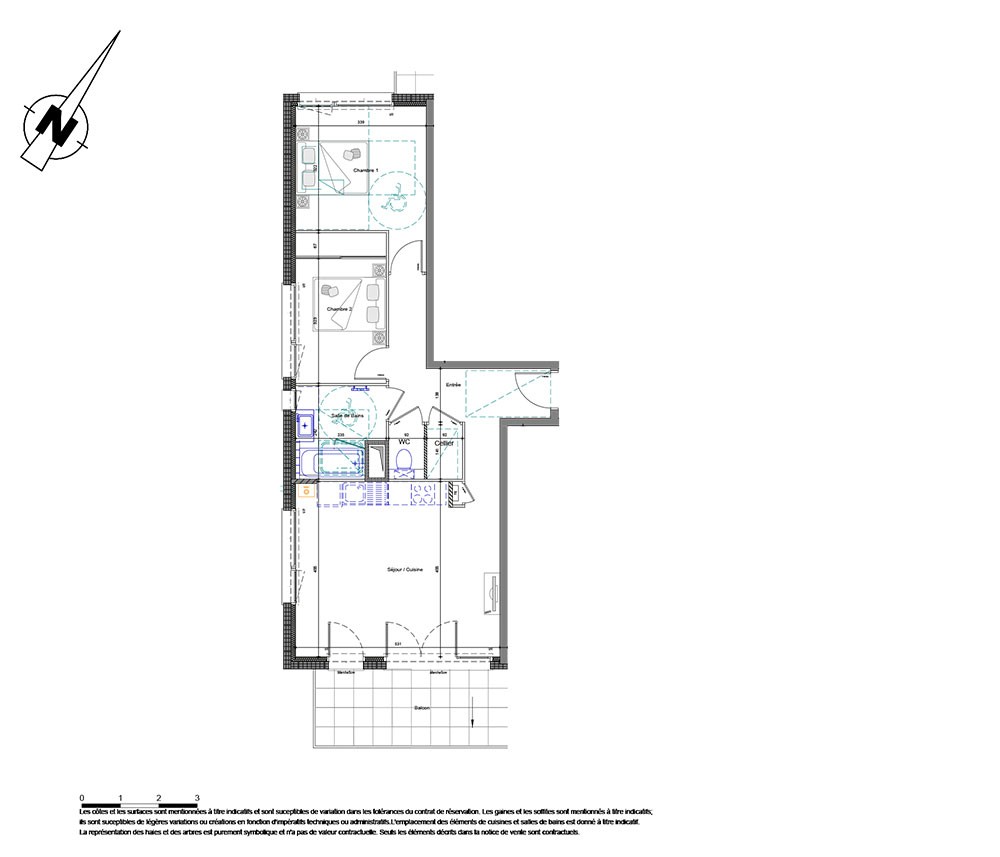 Vente Appartement à Thonon-les-Bains 3 pièces