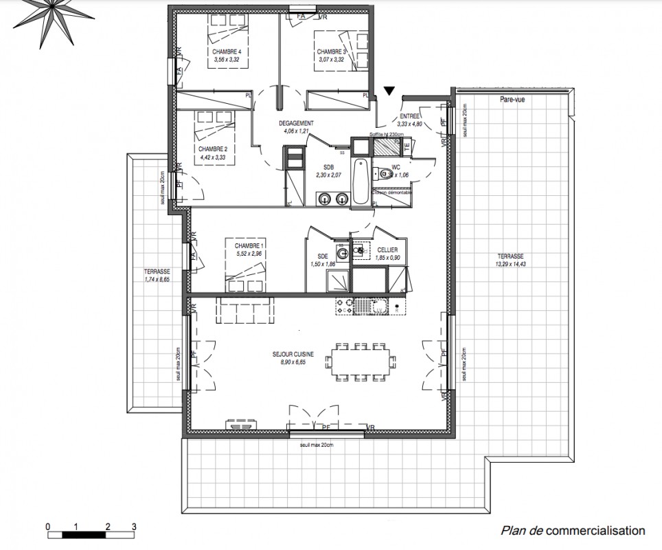 Vente Appartement à Sciez 5 pièces