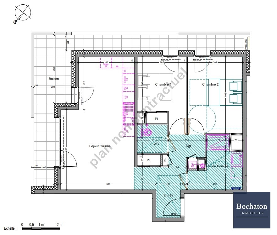 Vente Appartement à Thonon-les-Bains 3 pièces