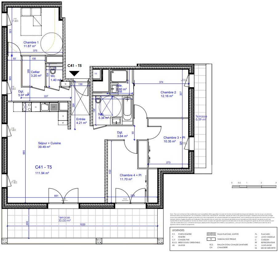 Vente Appartement à Sciez 5 pièces