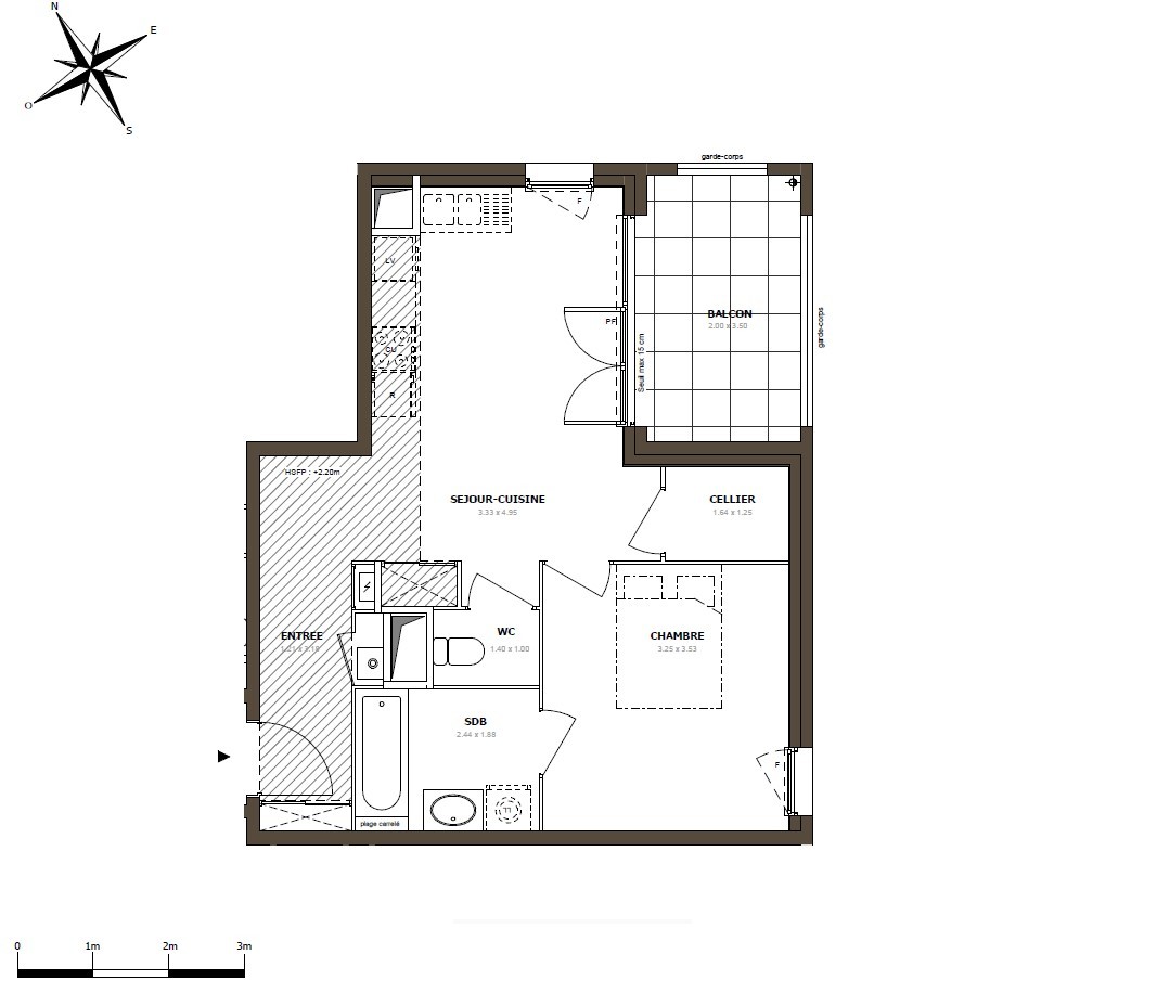 Vente Appartement à Thonon-les-Bains 2 pièces