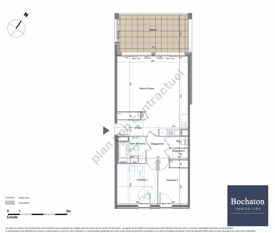 Vente Appartement à Évian-les-Bains 3 pièces