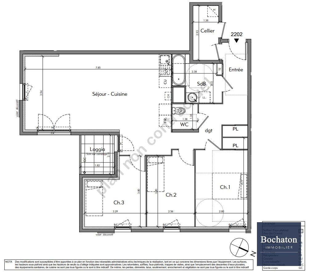 Vente Appartement à Douvaine 4 pièces