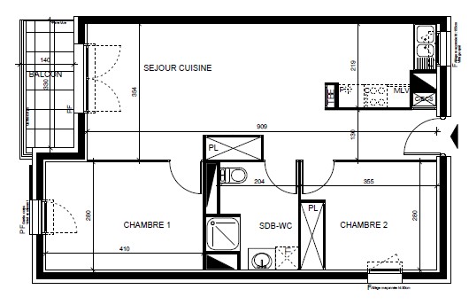 Vente Appartement à Feyzin 3 pièces