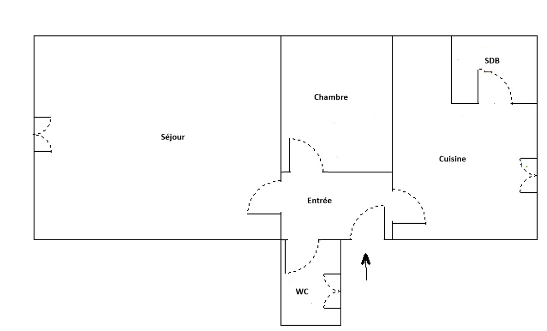 Location Appartement à Lyon 3e arrondissement 2 pièces