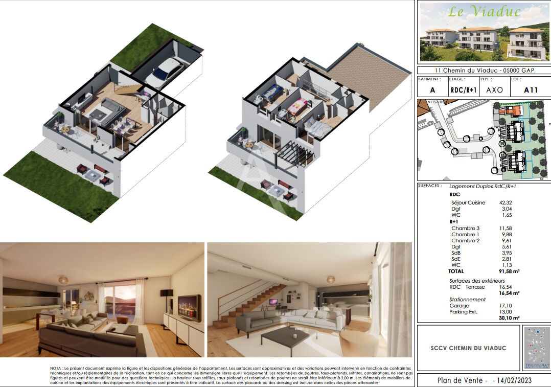 Location Appartement à Gap 4 pièces