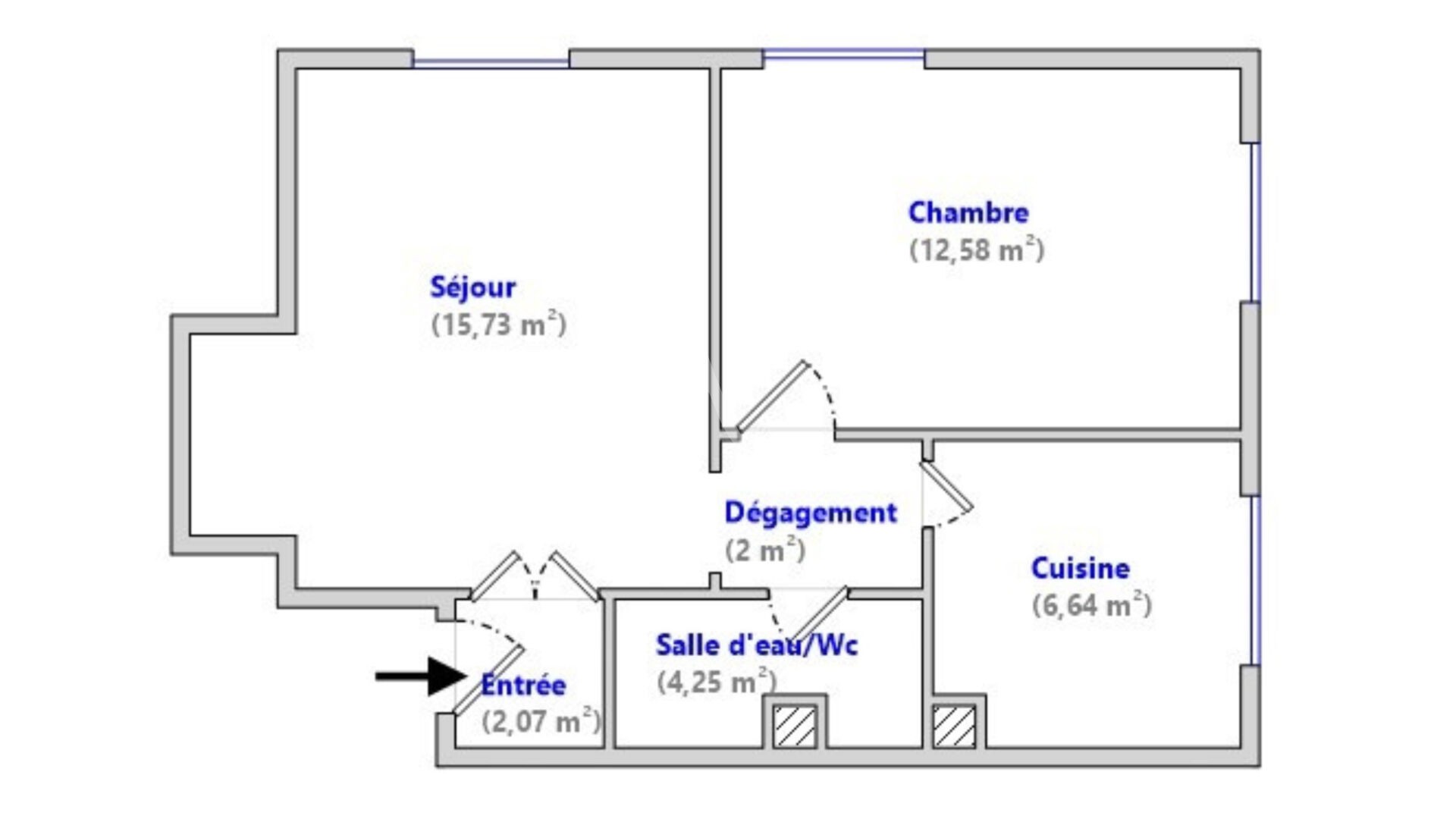 Vente Appartement à Nice 2 pièces