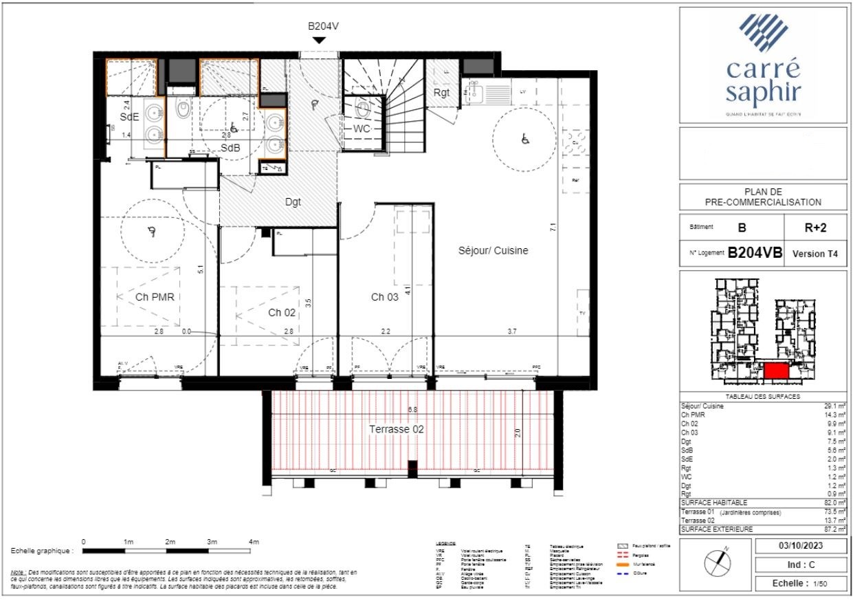 Vente Appartement à la Grande-Motte 4 pièces