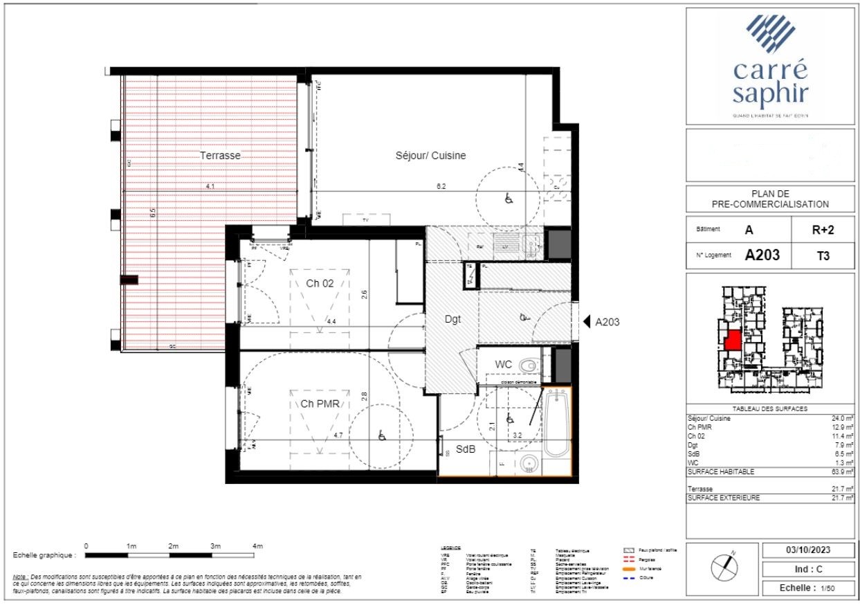 Vente Appartement à la Grande-Motte 3 pièces