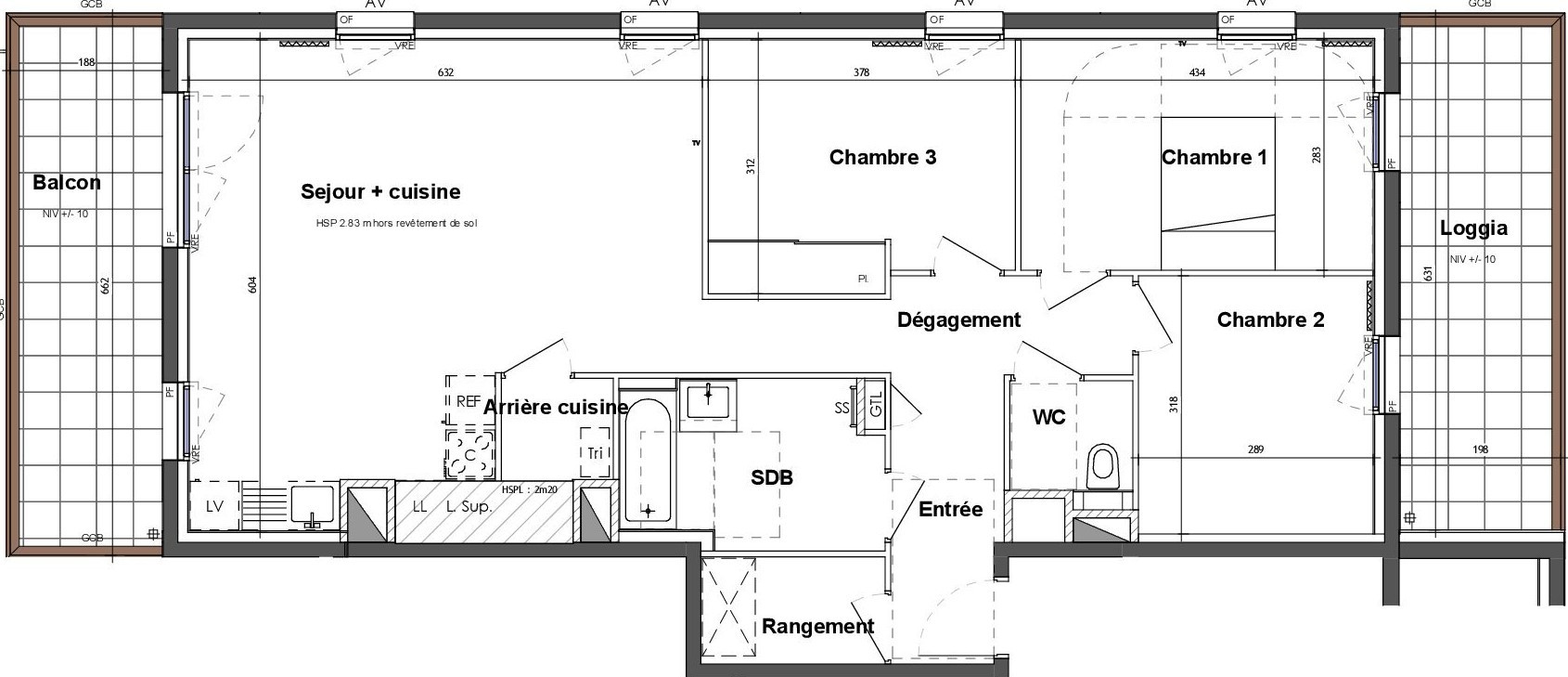 Vente Appartement à Rennes 4 pièces