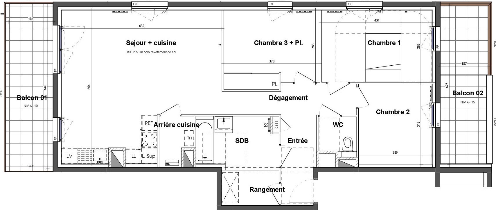 Vente Appartement à Rennes 4 pièces