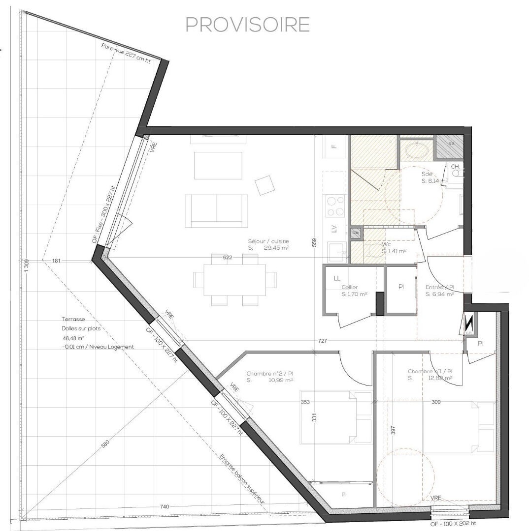 Vente Appartement à Vannes 3 pièces