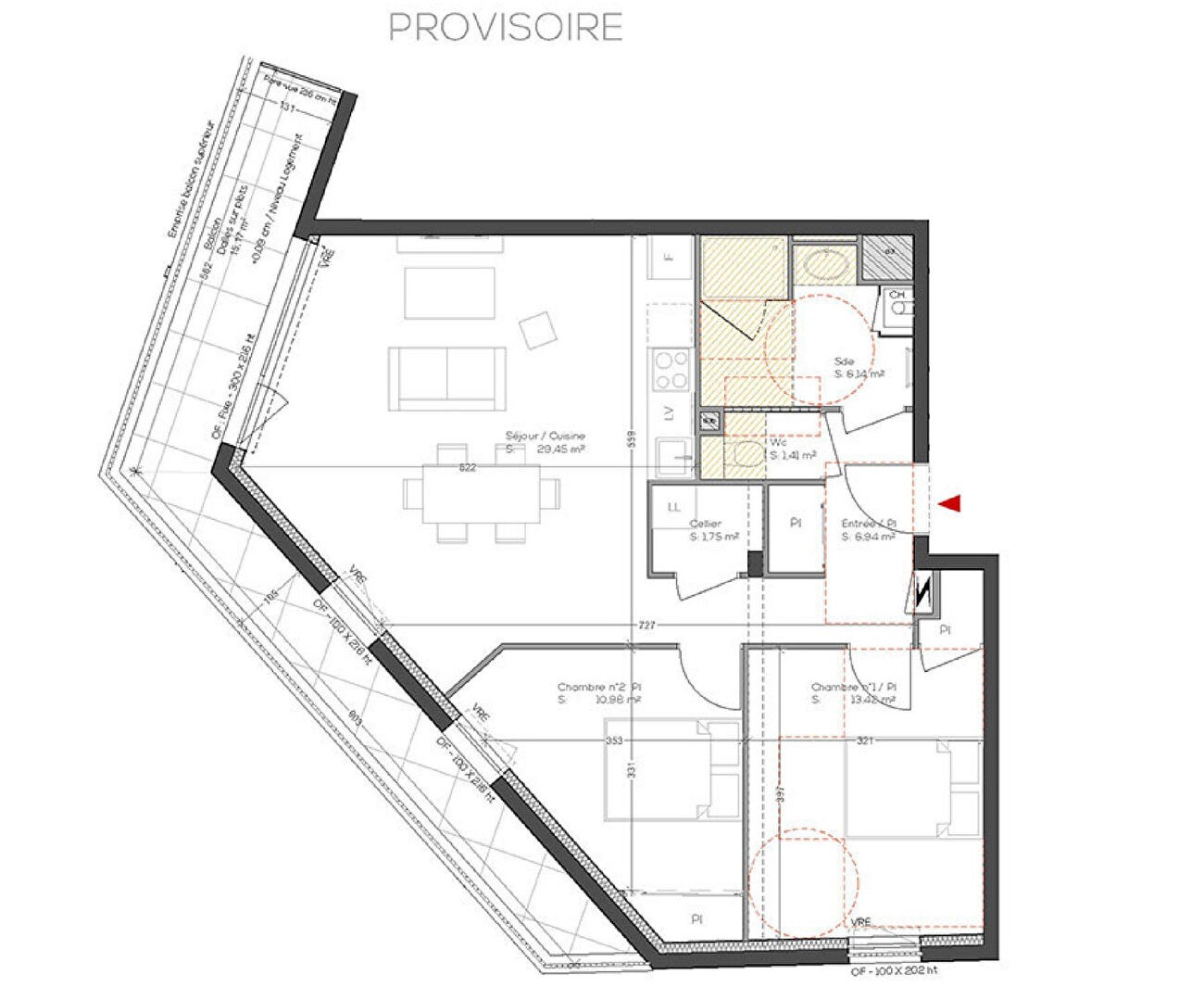 Vente Appartement à Vannes 3 pièces