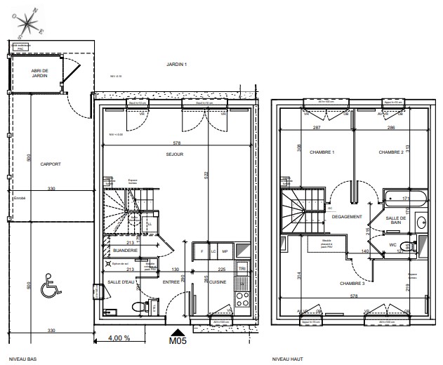 Vente Maison à Donville-les-Bains 4 pièces