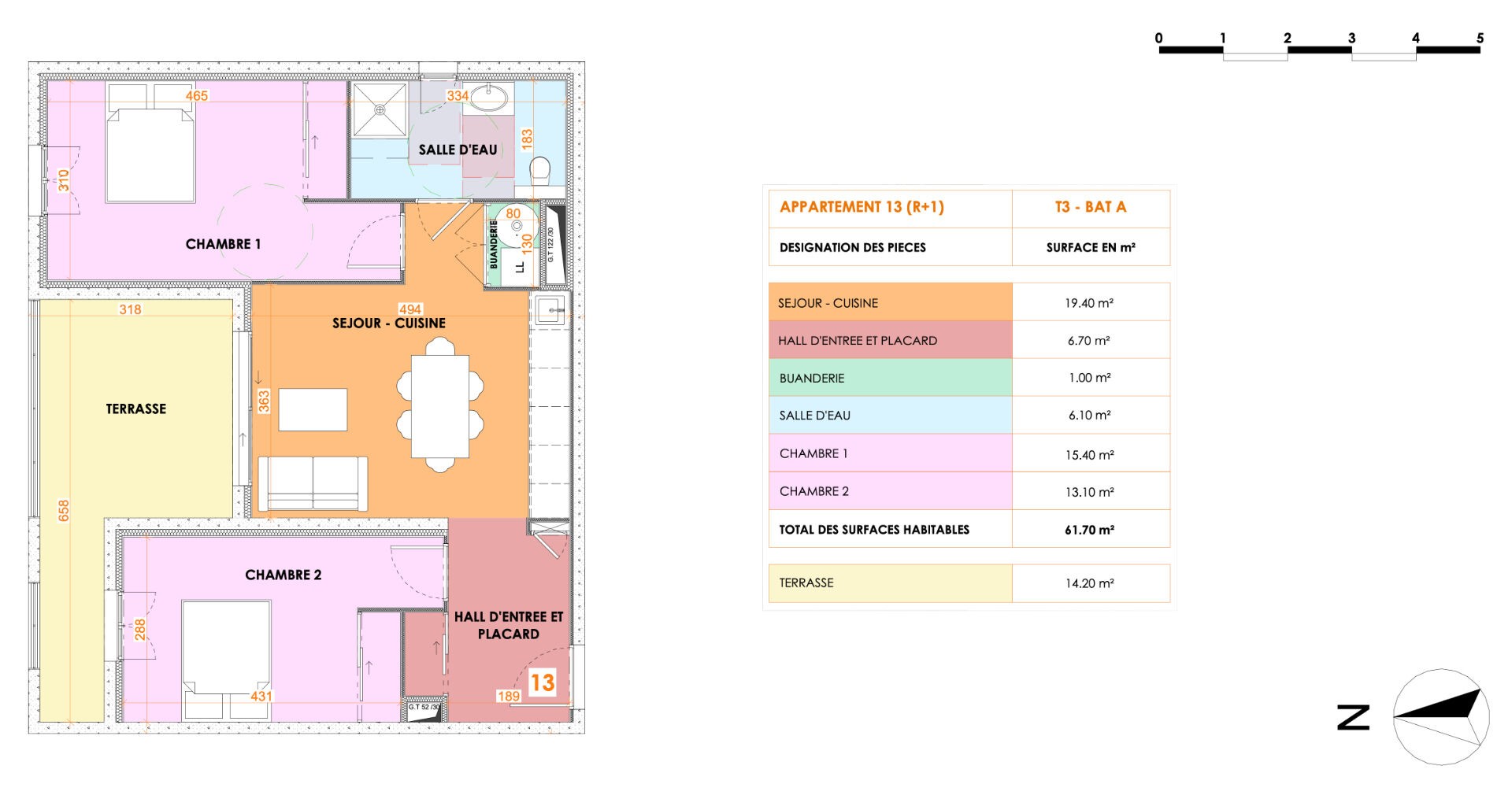 Vente Appartement à Lucciana 3 pièces