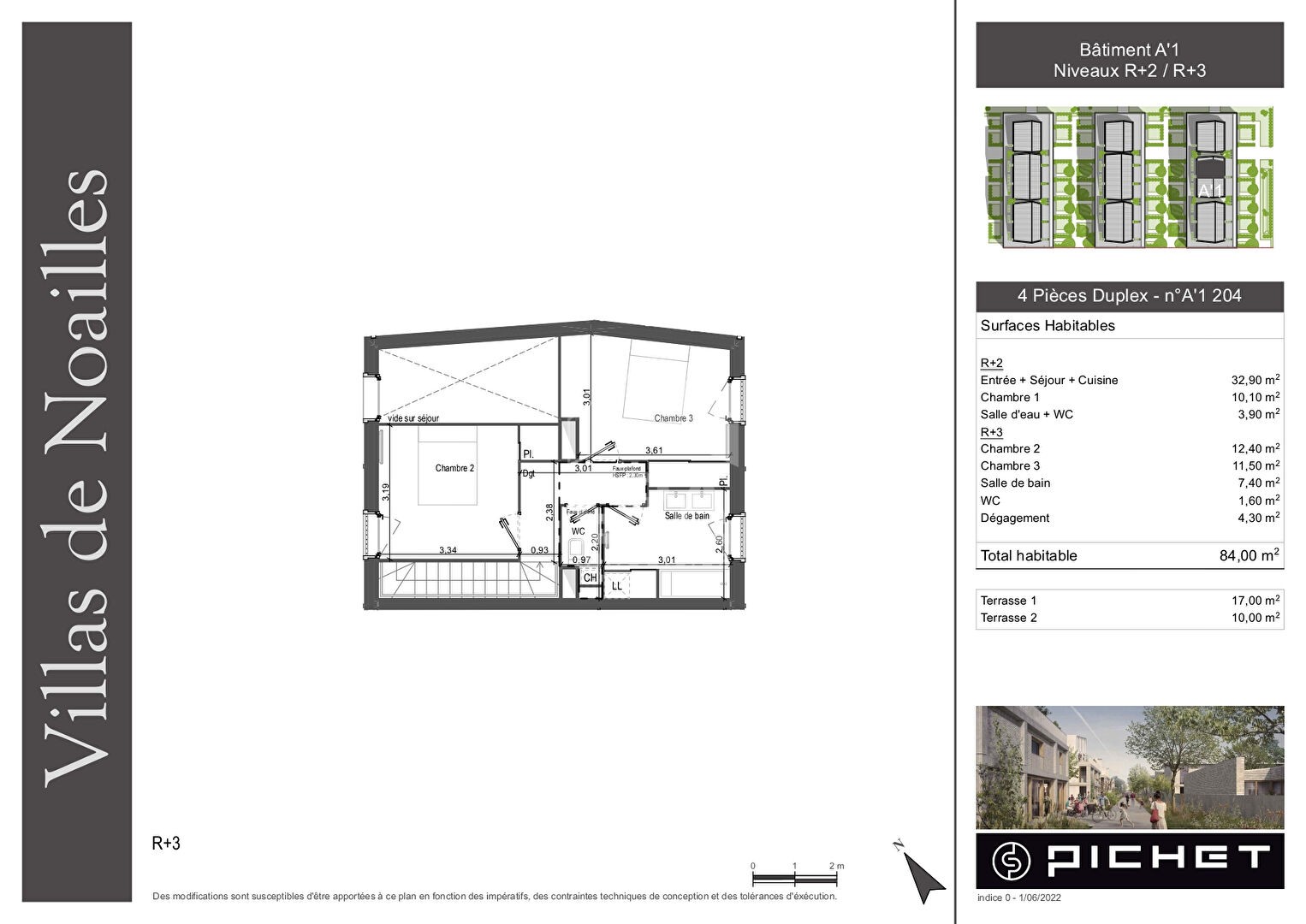 Vente Appartement à Sainte-Geneviève-des-Bois 4 pièces