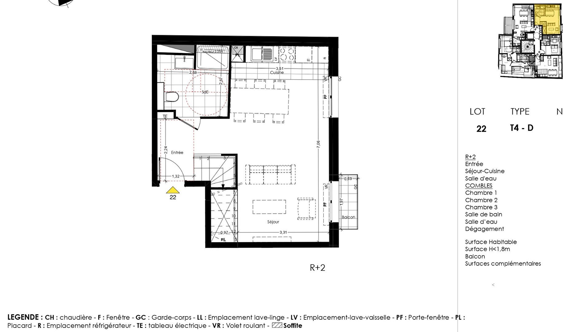 Vente Appartement à Suresnes 4 pièces