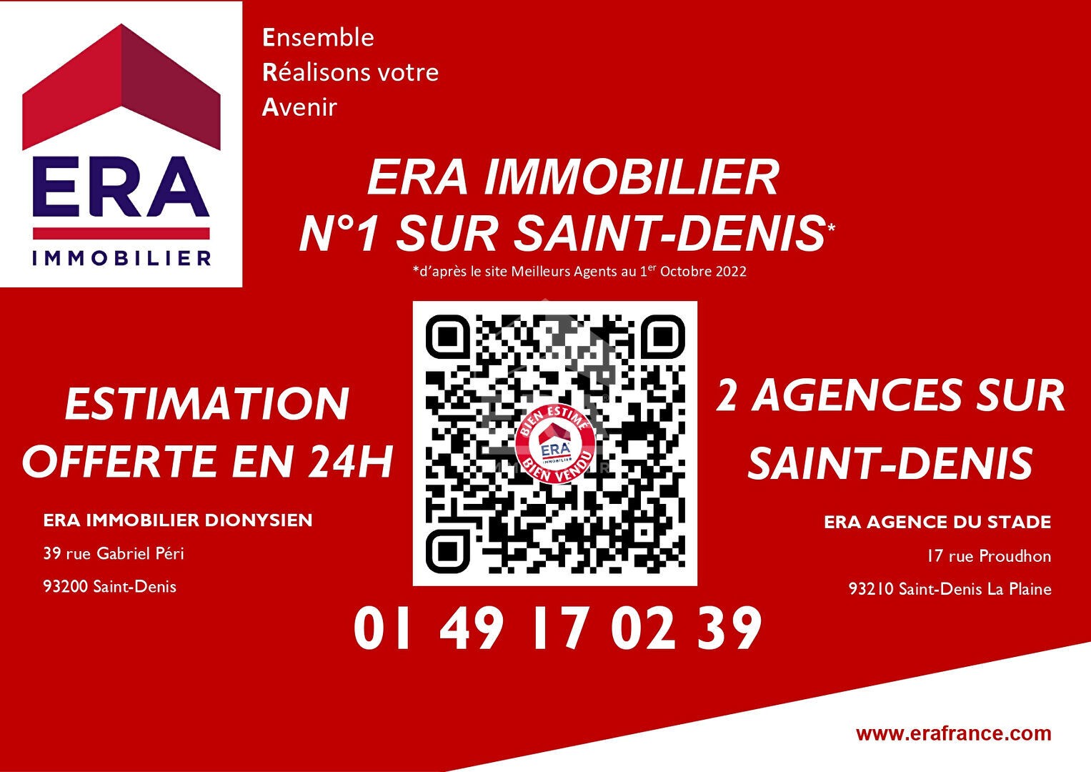 Vente Appartement à Saint-Denis 3 pièces