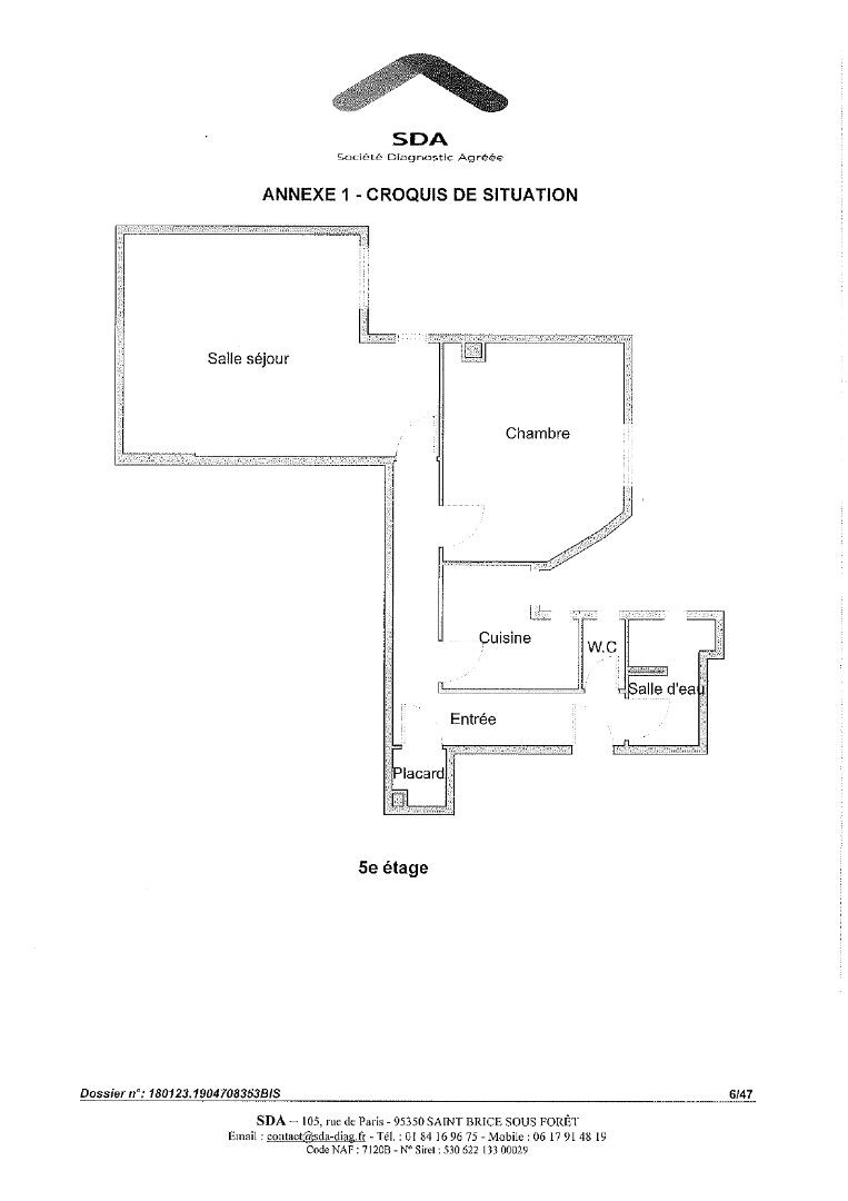 Vente Appartement à Courbevoie 2 pièces