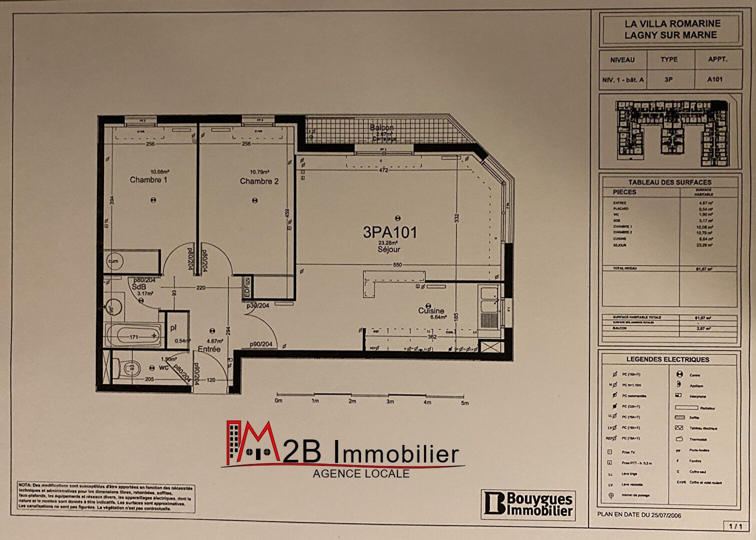 Vente Appartement à Lagny-sur-Marne 3 pièces