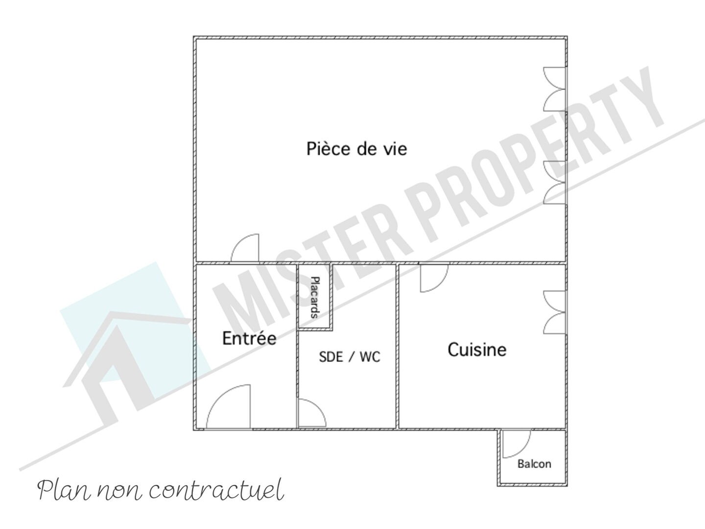 Vente Appartement à Courbevoie 1 pièce