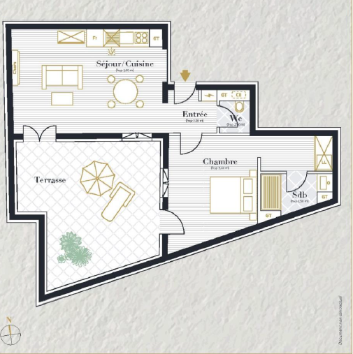 Location Appartement à Nîmes 2 pièces