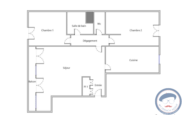 Vente Appartement à Tours 3 pièces