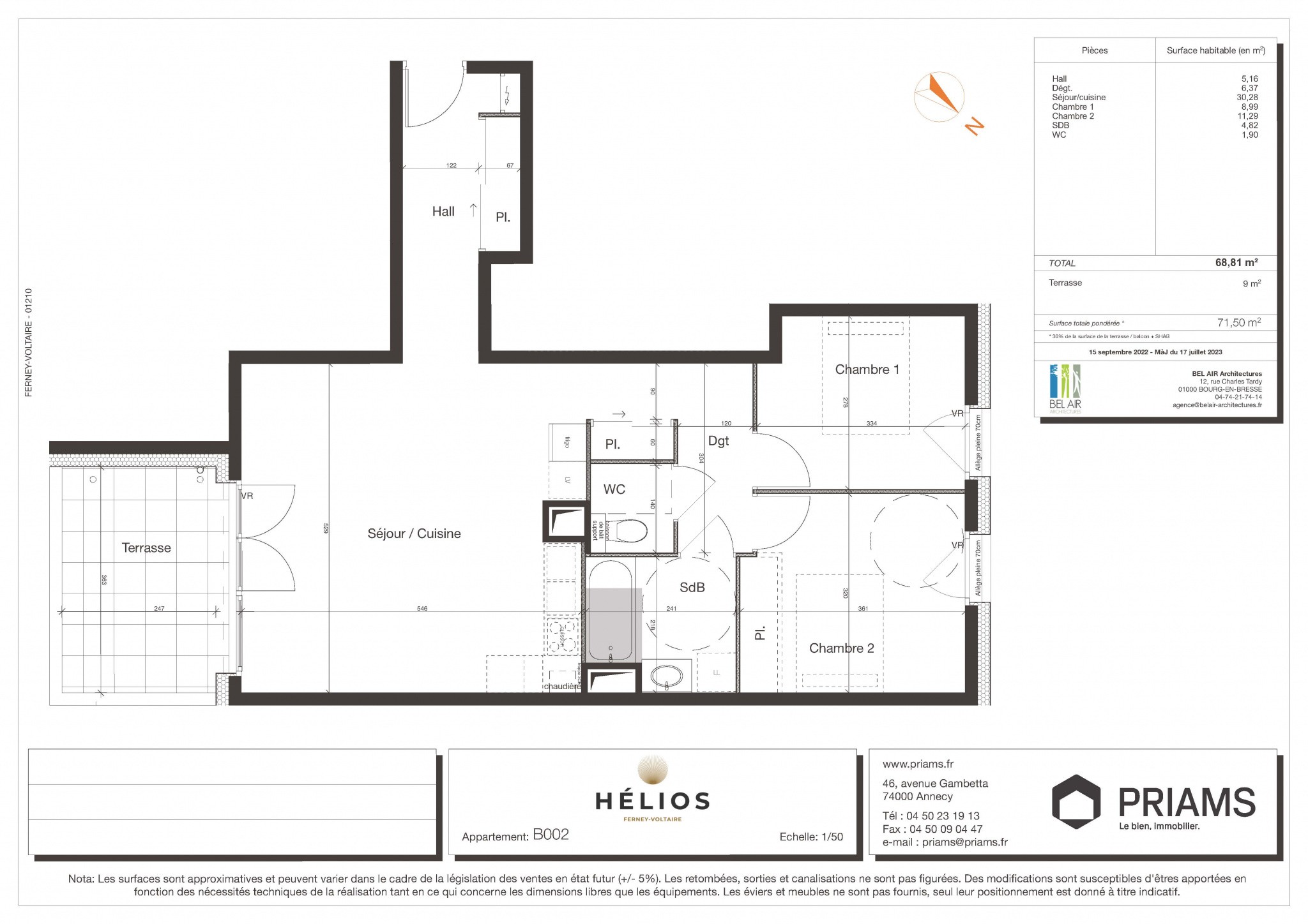 Vente Appartement à Ferney-Voltaire 3 pièces