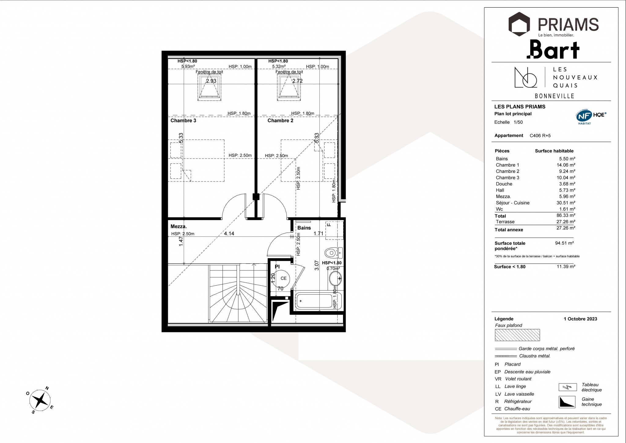 Vente Appartement à Bonneville 4 pièces